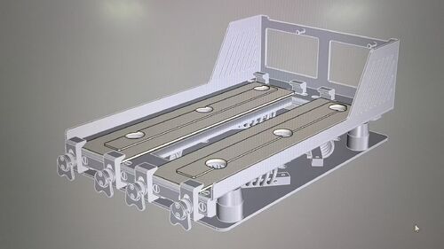 JGX-0956D-72A Wire Rope Isolator for 100kg Marine Cabinet Vibration Isolation