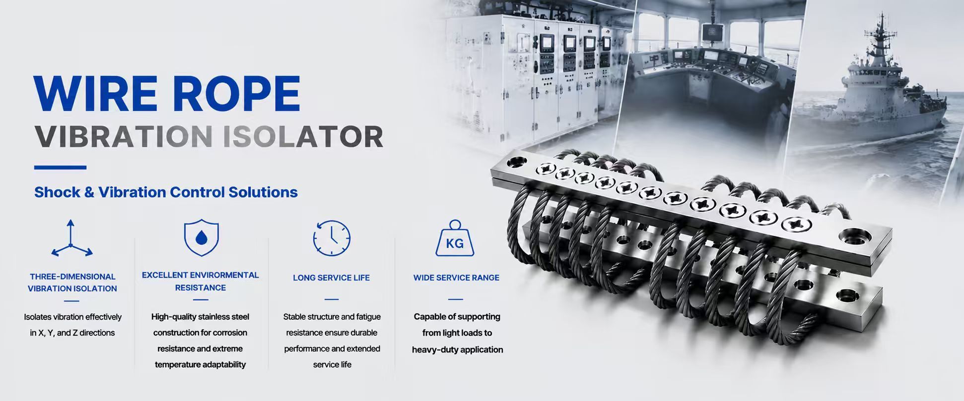 quality Wire Rope Vibration Isolator factory