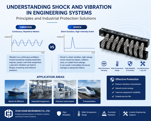 Latest company blogs about Understanding Shock and Vibration in Engineering Systems: Principles and Industrial Protection Solutions