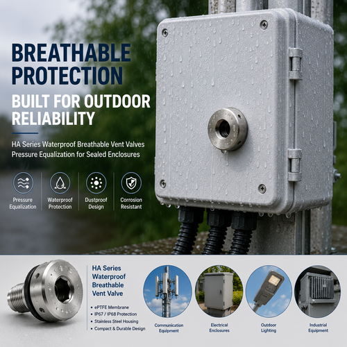 latest company blog about Why Outdoor Electronic Equipment Needs Waterproof Breathable Vent Valves