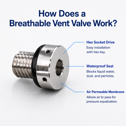 latest company blog about How Does a Breathable Vent Valve Work?
