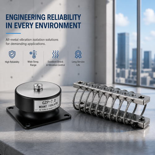 Latest company blogs about Why Engineers Choose All-Metal Vibration Isolators for Harsh Environments
