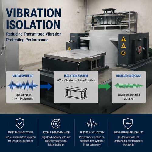 latest company blog about What Is Isolation Efficiency in Vibration Control?