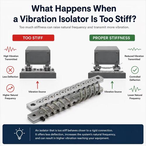 latest company blog about What Happens When a Vibration Isolator Is Too Stiff?