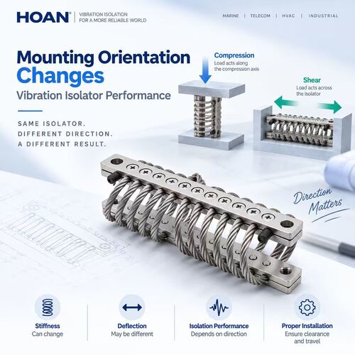 latest company blog about How Mounting Orientation Changes Vibration Isolator Performance