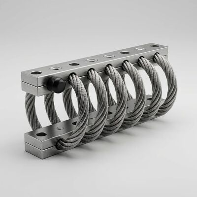 Good price JGX-1276D-176B Wire Rope Vibration Isolator Progressive Non-Linear Damping Curve Friction Energy Dissipation online