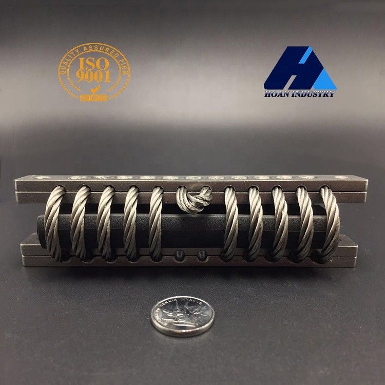 Wire Helical Cable Isolator Vibration Pump Machine Tool Accessories Electronic Cabinet 100G Noise