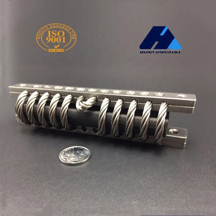 Wire Helical Cable Isolator Vibration Pump Machine Tool Accessories Electronic Cabinet 100G Noise