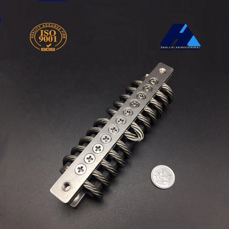 Wire Helical Cable Isolator Vibration Pump Machine Tool Accessories Electronic Cabinet 100G Noise