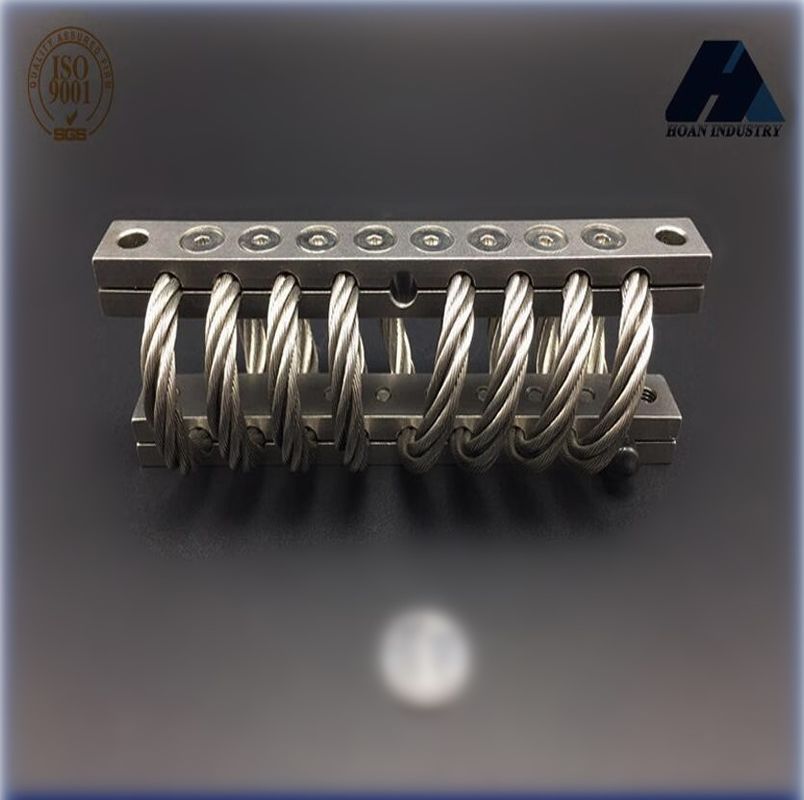 Compact Wire Rope Isolator Anti Vibration Mount Engine Stand Satellite Antenna Sensor