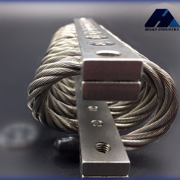 Compact Wire Rope Isolator Anti Vibration Mount Engine Stand Satellite Antenna Sensor