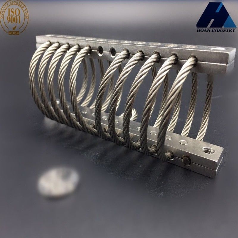 Wire Rope Isolator Anti-Vibration Mount Damping For Camera Compressor Cabinet