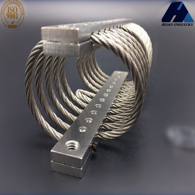 Wire Rope Isolator Anti-Vibration Mount Damping For Camera Compressor Cabinet
