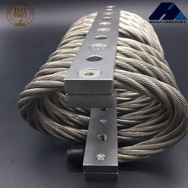Heavy Duty Wire Rope Vibration Isolators Transformer Rail Engine Stand Generating Set Motor