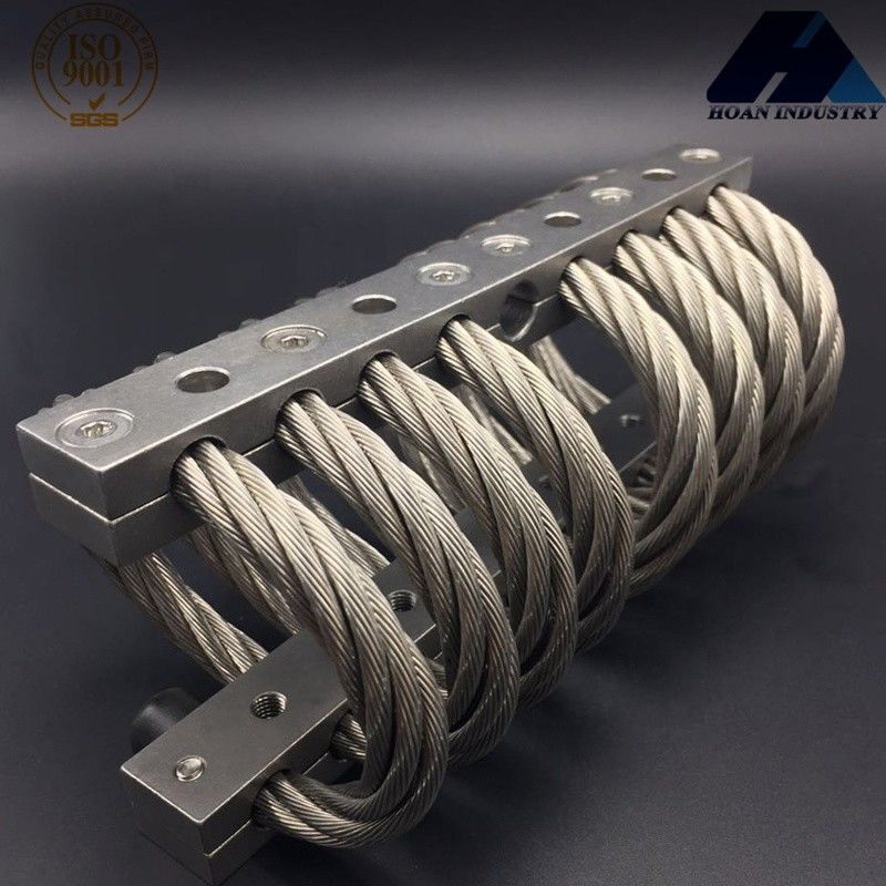 Heavy Duty Wire Rope Vibration Isolators Transformer Rail Engine Stand Generating Set Motor