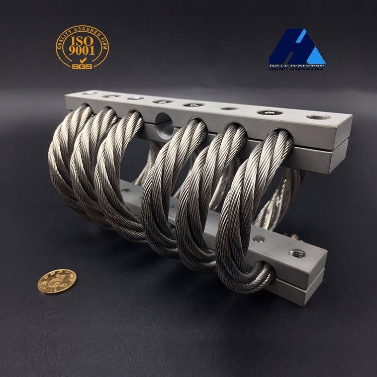 Heavy Duty Wire Rope Shock Mounts Seismic Sensor Transport Container Launcher Shipbuilding