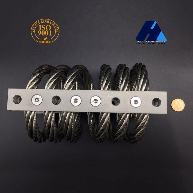 Heavy Duty Wire Rope Shock Mounts Seismic Sensor Transport Container Launcher Shipbuilding