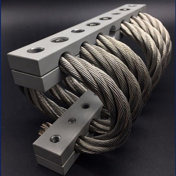 Aluminum Defense Armored Cars Launcher Engine Stand Energy Shock Vibration Insulation JGX-1276D-233B Wire Rope Isolator