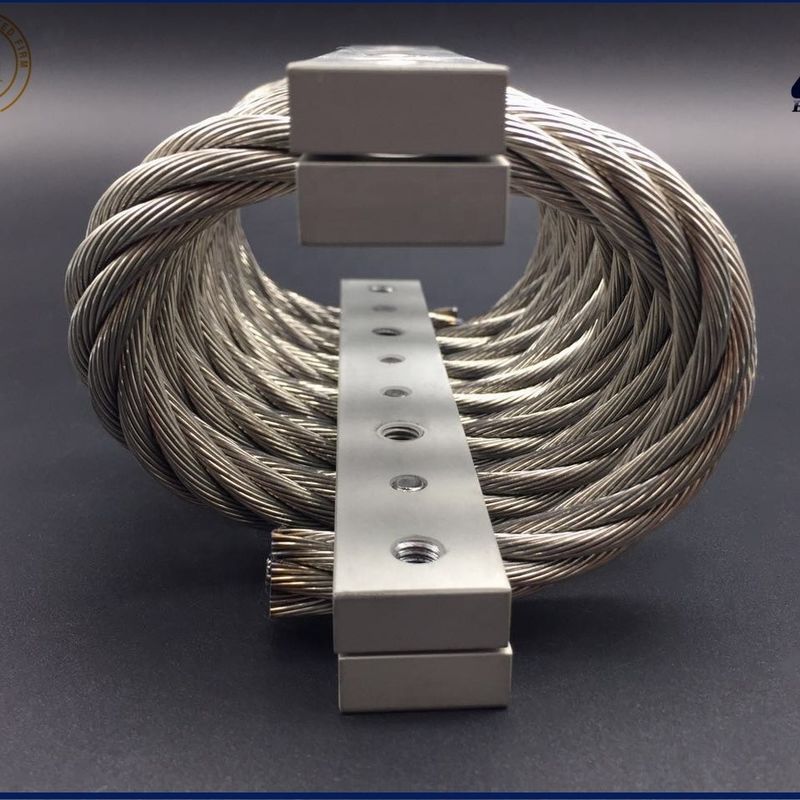 Aluminum Defense Armored Cars Launcher Engine Stand Energy Shock Vibration Insulation JGX-1276D-233B Wire Rope Isolator
