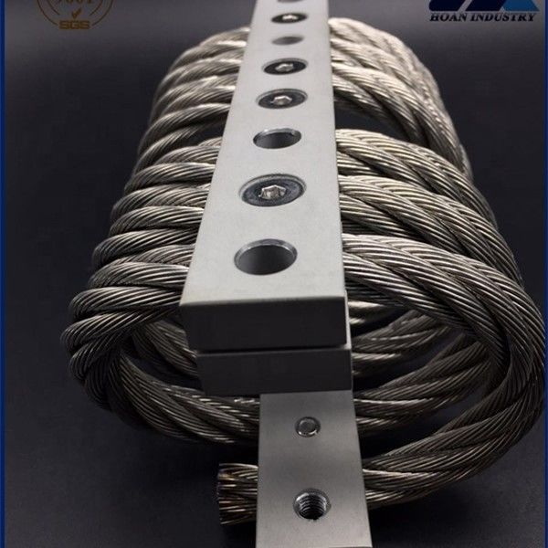 Aluminum Defense Armored Cars Launcher Engine Stand Energy Shock Vibration Insulation JGX-1276D-233B Wire Rope Isolator