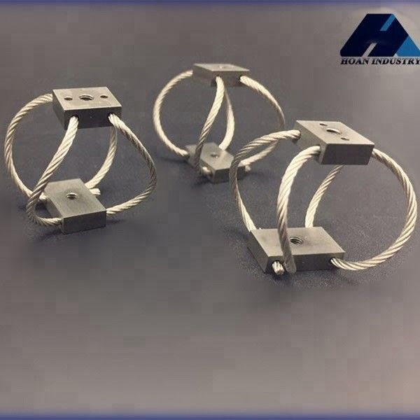 GR2-12D-A Compact Wire Rope Isolator for UAV Camera Vibration Insulation Solution