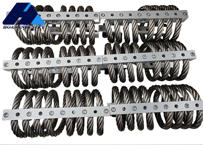 Machine Navy Shipborne Marine Vehicles Container Shock Vibration Control Jgx-1278d-370b Aluminum Wire Rope Mount