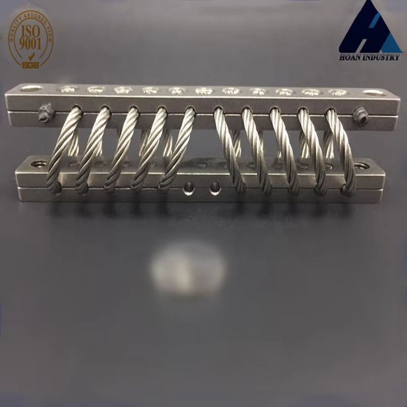 0.2kg Threaded Mounting Type Wire Rope Vibration Isolators for Stable Operation in Airborne and Shipboard Environments