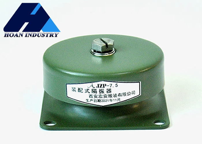 JZP-2.5B-SC Rubber Shock Absorber with Resonance Frequency 30 Hz Threaded Mounting and Bolt-on Installation