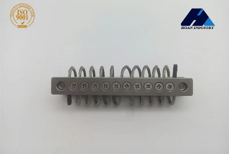 Loop And Eye Mounting Type Wire Rope Vibration Isolator For Power Industry Transformer Vibration Control