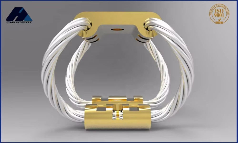 Durable and Resistant to Harsh Conditions GR Type Wire Rope Vibration Isolator for Drones GR5-38D-A