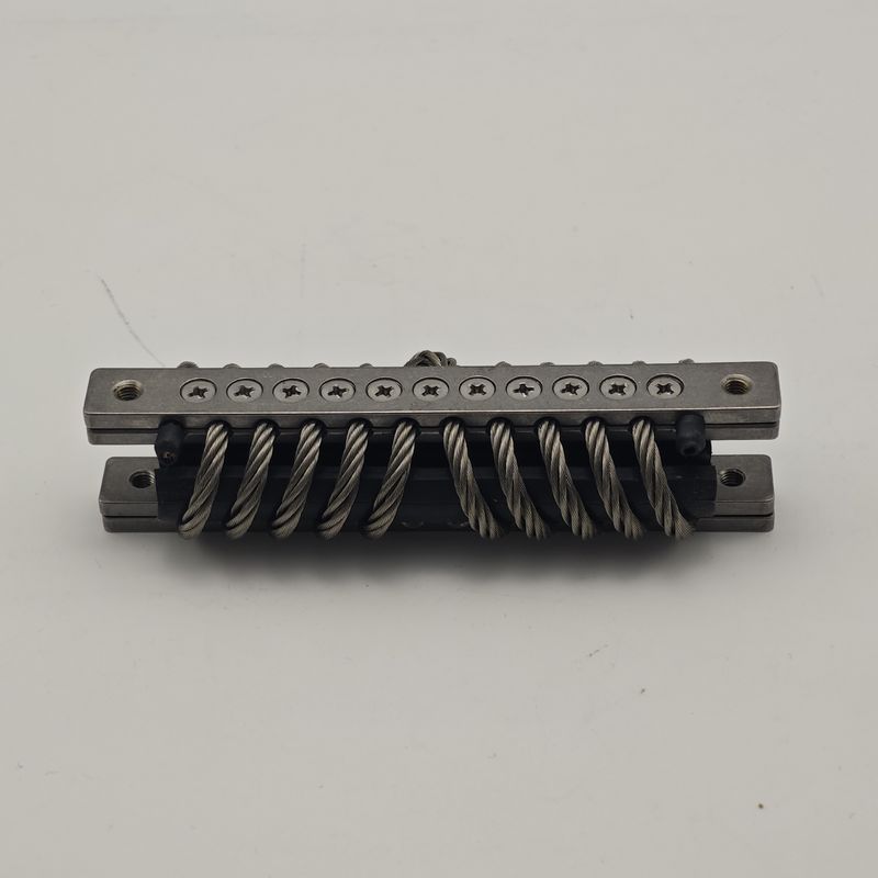 Customized GX-40AN Wire Rope Vibration Isolator with 113mm*40mm Size 32.5±mm Thickness and 1000℃-1800℃ Service Temperature