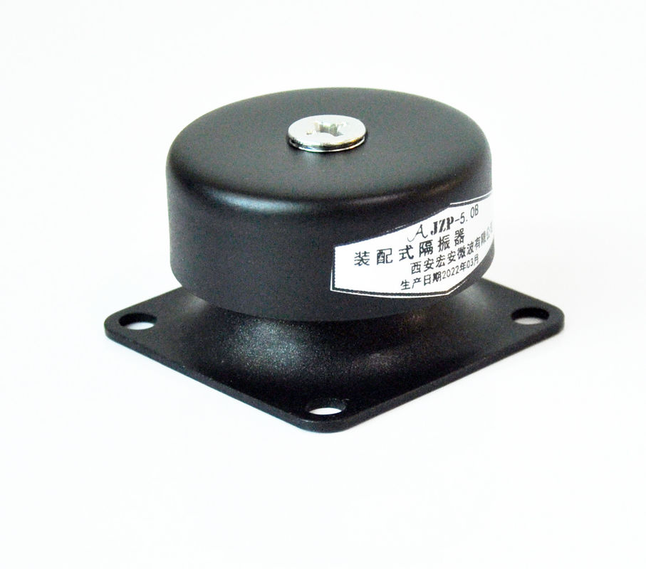 JZP-2.5B-SC Rubber Shock Absorber with Resonance Frequency 30 Hz Threaded Mounting and Bolt-on Installation