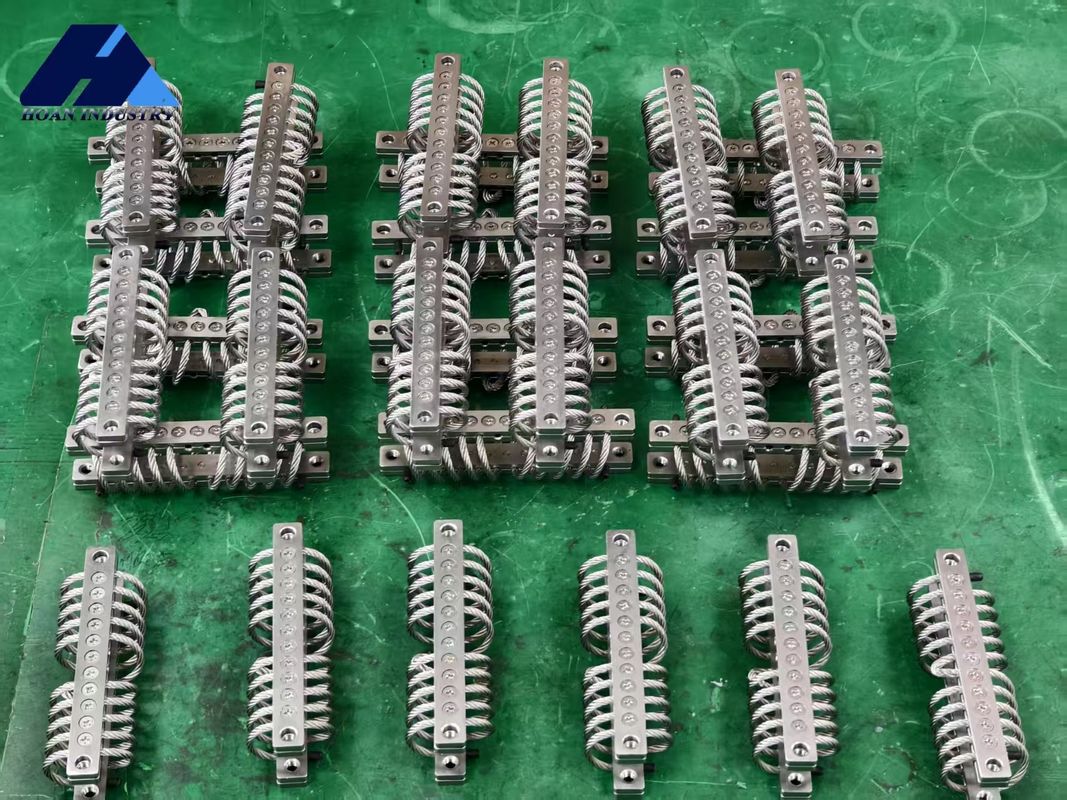 Wire Rope Construction 7x19 JGX-0240A-3.6A Vibration Isolators For Precision Manufacturing In Energy Mining