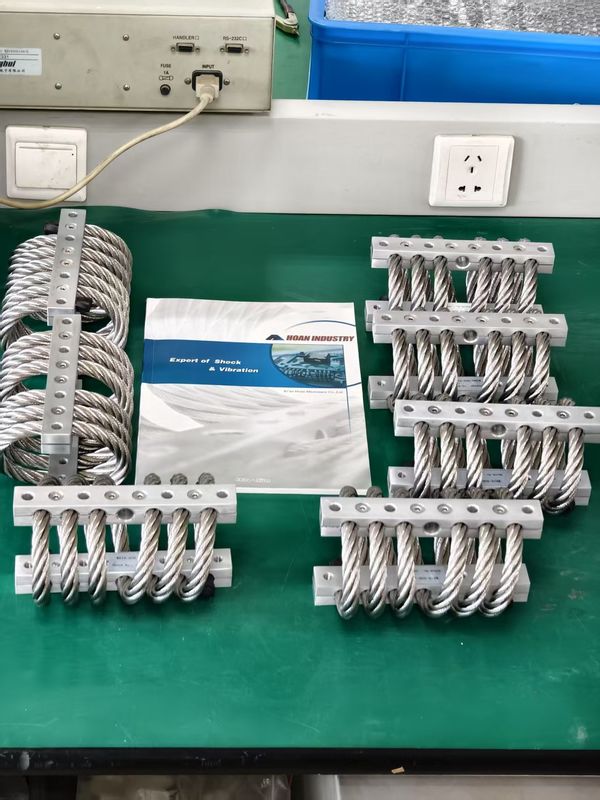 Stable and Performance JGX-1598A-358A Wire Rope Vibration Isolator for Communication Radars and Navigation Equipment