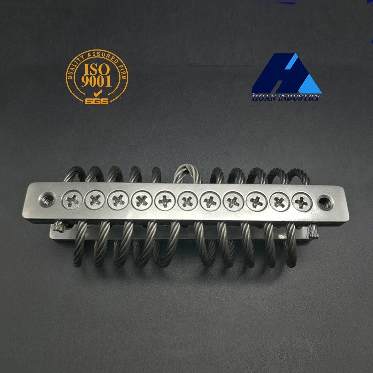 10 Loops Wire Rope Isolator 304 Stainless Steel  Machine Accessories Vibration Shock Absorption