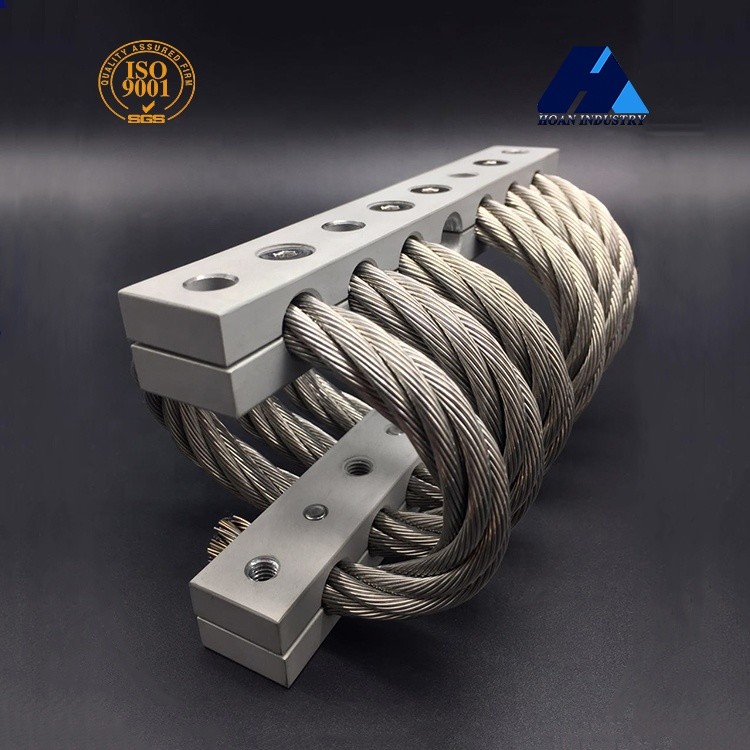 Damping Wire Rope shock Isolator Scaffolding Compressor Seismic Sensor