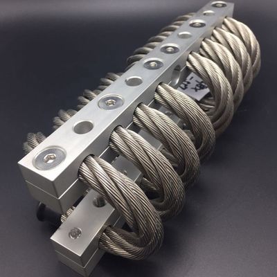 Helical Steel Wire Rope Isolator Aeronautics  Space Compressor Shock Absorption