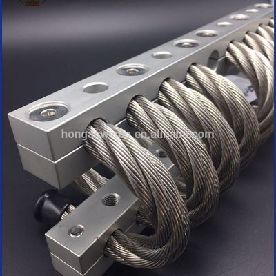 Anti-Shock Wire Rope Vibration Damper Energy Absorption