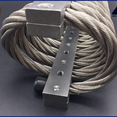 Helical Wire Rope Isolator Manufacturers Generating Set Trailer Compressor Vibration