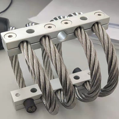 Good price 4 Loops Shock Absorber Steel Aluminum Wire Rope Isolator online