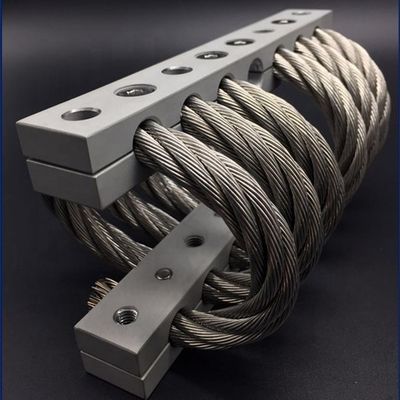 Aluminum Defense Armored Cars Launcher Engine Stand Energy Shock Vibration Insulation JGX-1276D-233B Wire Rope Isolator