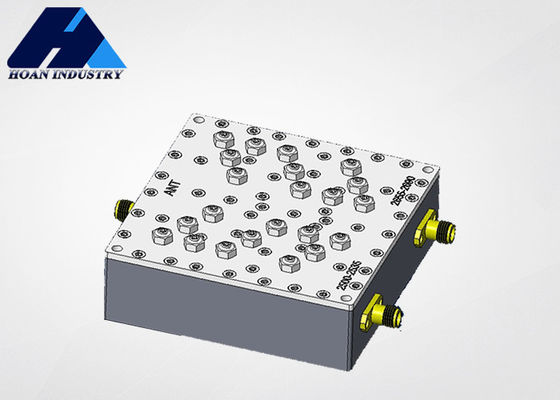 Good price 2655-2690 MHz Quadruple Frequency Diplexer Combiner JT-DUP-2517/2672-SMA SMA Bandpass Filter online