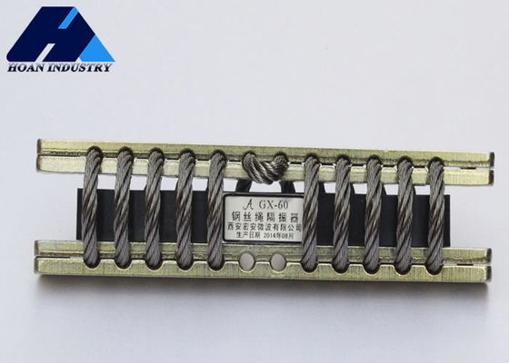 Efficiently Control Vibration In Pipelines With GX-60A(N) New Rubber Pad Anti-Strength Impact Wire Rope Vibration Isolator