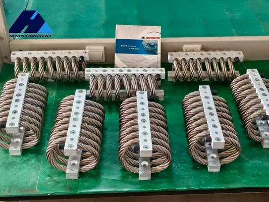 Good price Aluminum & Stainless Steel Wire Rope Isolator with 515kg Max Static Load and 8 Loops Design for Vibration Control online