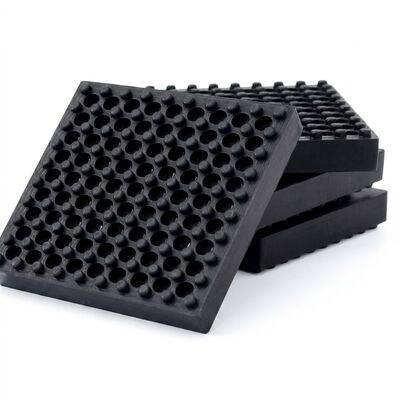 Good price Hoan 100611 Heavy-Duty Machine Tool Rubber Shock Absorber PadsQ235 Steel Reinforced Anti-Vibration Pads online
