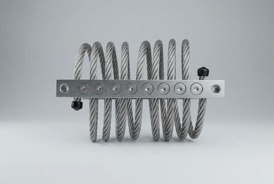 Good price JGX-0648D-56A Adaptive Dynamic Response Wire Rope Vibration Isolator for Scalable Multi-Point Array Mounting online