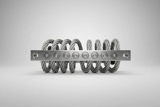 Good price JGX-0648D-79A All-Metal Wire Rope Vibration Isolator 3-Axis Multidirectional Isolation for Extreme Durability online