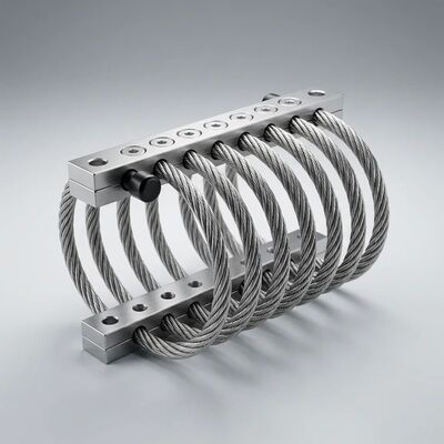 Good price JGX-0648D-56A Stainless Steel Wire Rope Vibration Isolator Inter-Strand Micro-Friction Damping for Seismic Protection online